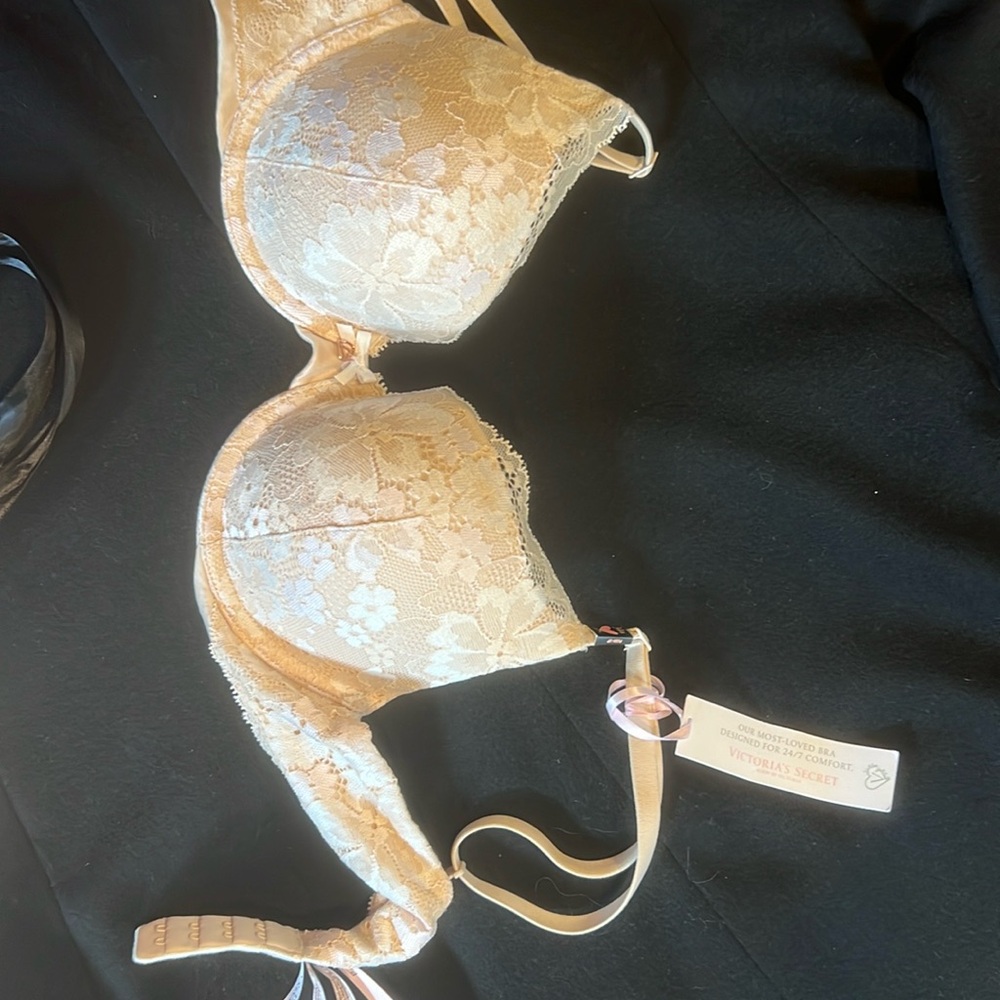 Lace bra by Victoria’s Secret